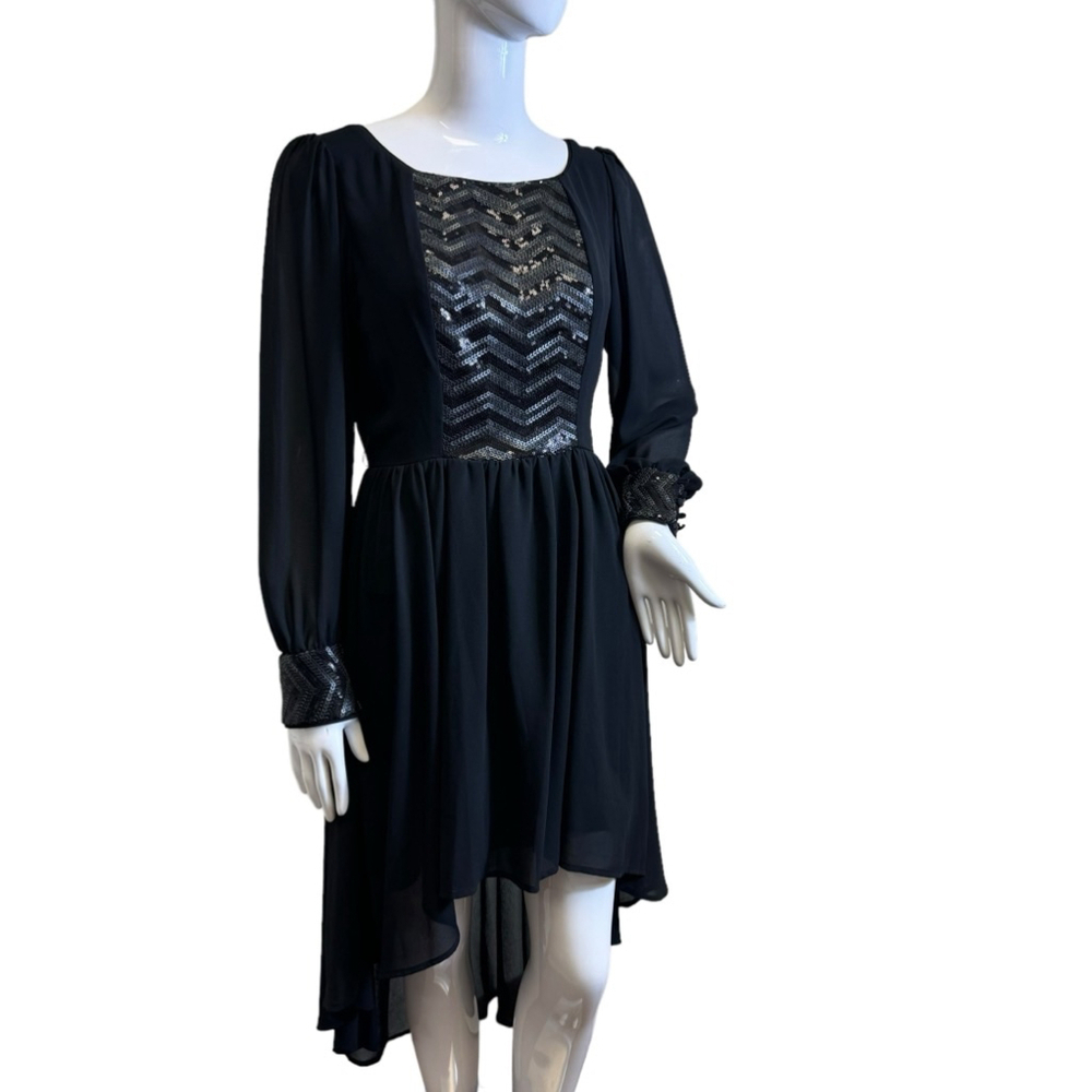 Women's GB Dress 5 Black Silver